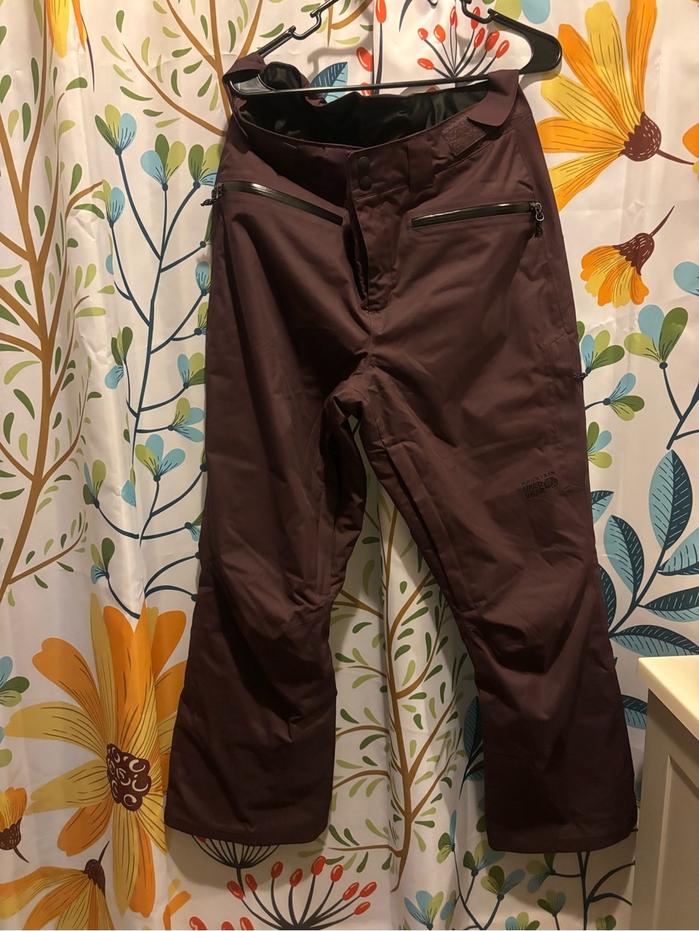 Mountain Hardwear Women's Dark Brown Ski/Snow Pants